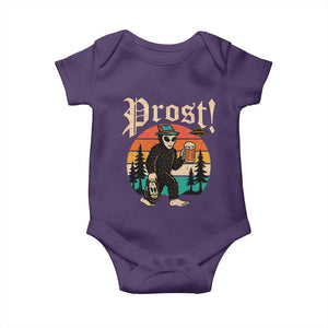 Oktoberfest Bigfoot Alien Beer Baby Onesie Retro German Sasquatch Beer TS10 Purple Print Your Wear