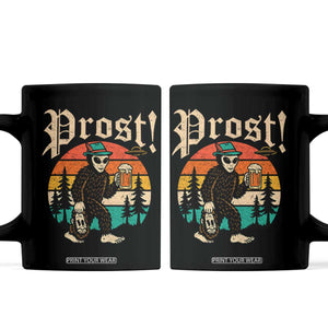 Oktoberfest Bigfoot Alien Beer Coffee Mug Retro German Sasquatch Beer TS10 Black Print Your Wear