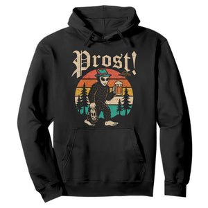Oktoberfest Bigfoot Alien Beer Hoodie Retro German Sasquatch Beer TS10 Black Print Your Wear