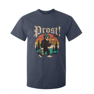 Oktoberfest Bigfoot Alien Beer T Shirt For Kid Retro German Sasquatch Beer TS10 Navy Print Your Wear