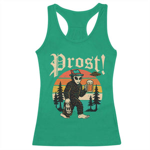 Oktoberfest Bigfoot Alien Beer Racerback Tank Top Retro German Sasquatch Beer TS10 Irish Green Print Your Wear