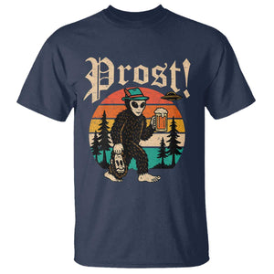 Oktoberfest Bigfoot Alien Beer T Shirt Retro German Sasquatch Beer TS10 Navy Print Your Wear