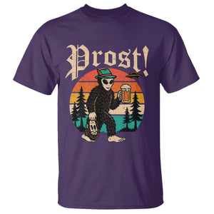Oktoberfest Bigfoot Alien Beer T Shirt Retro German Sasquatch Beer TS10 Purple Print Your Wear
