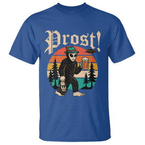 Oktoberfest Bigfoot Alien Beer T Shirt Retro German Sasquatch Beer TS10 Royal Blue Print Your Wear