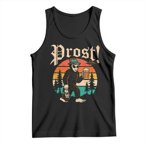Oktoberfest Bigfoot Alien Beer Tank Top Retro German Sasquatch Beer TS10 Black Print Your Wear
