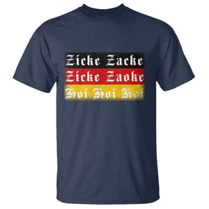 Zicke Zacke Hoi Oktoberfest T Shirt Vintage German Flag TS10 Navy Print Your Wear