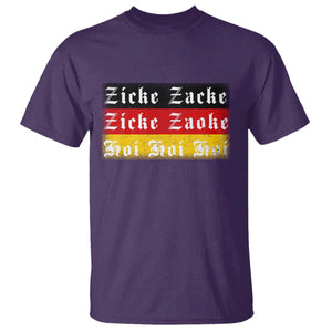 Zicke Zacke Hoi Oktoberfest T Shirt Vintage German Flag TS10 Purple Print Your Wear