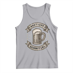 Funny Oktoberfest Tank Top I Dont Give A Schnitzel German Beer Wurst TS10 Athletic Heather Print Your Wear