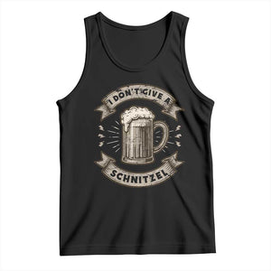 Funny Oktoberfest Tank Top I Dont Give A Schnitzel German Beer Wurst TS10 Black Print Your Wear
