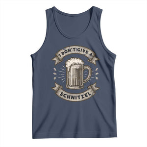 Funny Oktoberfest Tank Top I Dont Give A Schnitzel German Beer Wurst TS10 Navy Print Your Wear