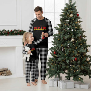Nein Germany Plaid Pajama Set No Saying Funny German Flag Oktoberfest TS10 White Plaid Print Your Wear