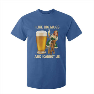 Oktoberfest Beer T Shirt For Kid Funny I Like Big Mugs Pin Up Girl Dirndl TS10 Royal Blue Print Your Wear
