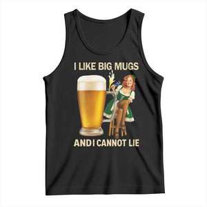 Oktoberfest Beer Tank Top Funny I Like Big Mugs Pin Up Girl Dirndl TS10 Black Print Your Wear