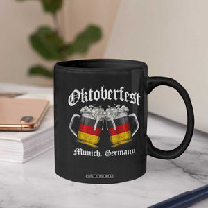 Vintage Oktoberfest Munich Coffee Mug Prost Beer Germany Flag Drinking TS10 Print Your Wear