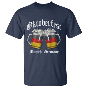 Vintage Oktoberfest Munich T Shirt Prost Beer Germany Flag Drinking TS10 Navy Print Your Wear