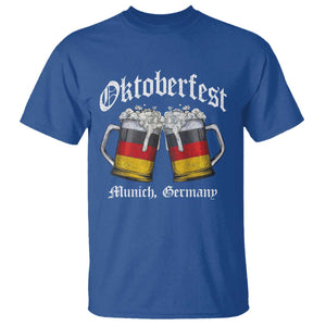 Vintage Oktoberfest Munich T Shirt Prost Beer Germany Flag Drinking TS10 Royal Blue Print Your Wear