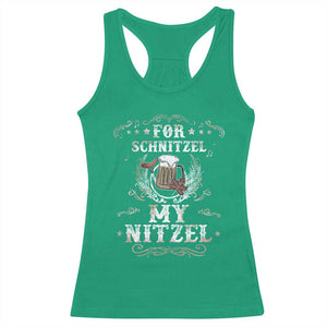 Funny Oktoberfest Racerback Tank Top For Schnitzel My Nitzel Octoberfest German Beer Wurst TS10 Irish Green Print Your Wear