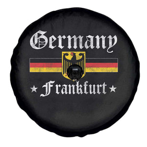 Germany Frankfurt Spare Tire Cover Retro Vintage German Flag Tourist Souvenir Gift TS10 Print Your Wear