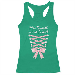 Oktoberfest Dirndl Costume Racerback Tank Top Funny German Bavarian Octoberfest Festival TS10 Irish Green Print Your Wear