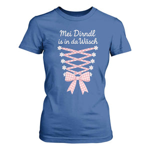 Oktoberfest Dirndl Costume T Shirt For Women Funny German Bavarian Octoberfest Festival TS10 Royal Blue Print Your Wear