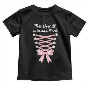 Oktoberfest Dirndl Costume Toddler T Shirt Funny German Bavarian Octoberfest Festival TS10 Black Print Your Wear