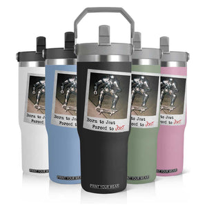Knights Meme Flip Straw Tumbler Born to Jest Forced to Joust TS10 Print Your Wear