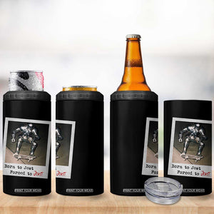 Knights Meme 4 in 1 Can Cooler Tumbler Born to Jest Forced to Joust TS10 Print Your Wear
