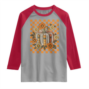 Book Pumpkin Raglan Shirt Fall Halloween Book Lover Bookish Gift TS10 Sport Gray Red Print Your Wear