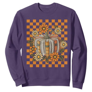 Book Pumpkin Sweatshirt Fall Halloween Book Lover Bookish Gift TS10 Purple Print Your Wear