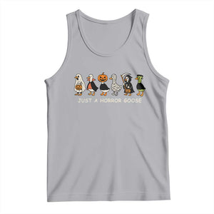 Halloween Funny Goose Tank Top Spooky Season 90s Horror Movie TS10 Athletic Heather Print Your Wear
