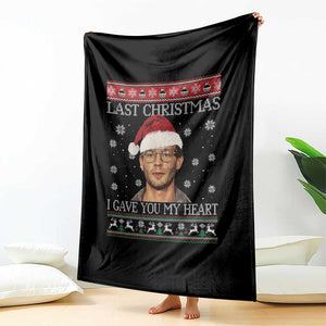 Christmas Jeffrey Dahmer Throw Blanket True Crime I Gave You My Heart Christmas TS10 Print Your Wear