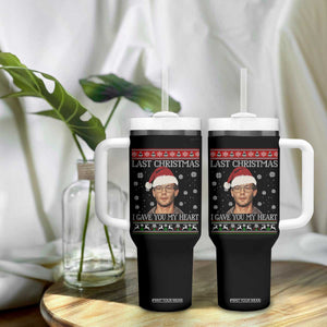Christmas Jeffrey Dahmer Tumbler With Handle True Crime I Gave You My Heart Christmas TS10 Print Your Wear