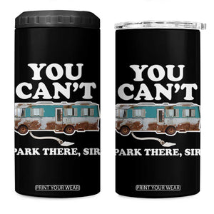 Xmas Movie 4 in 1 Can Cooler Tumbler The Cousins RV Christmas Vacation Viral Internet Meme TS10 One Size: 16 oz Black Print Your Wear