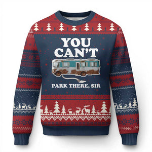 Xmas Movie Ugly Christmas Sweater The Cousins RV Xmas Vacation Viral Internet Meme TS10 Navy Red Print Your Wear