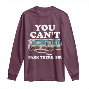 Xmas Movie Long Sleeve Shirt The Cousins RV Christmas Vacation Viral Internet Meme TS10 Maroon Print Your Wear