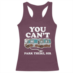 Xmas Movie Racerback Tank Top The Cousins RV Christmas Vacation Viral Internet Meme TS10 Maroon Print Your Wear