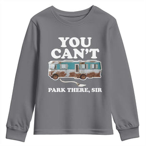 Xmas Movie Youth Sweatshirt The Cousins RV Christmas Vacation Viral Internet Meme TS10 Charcoal Print Your Wear