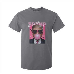 Funny Trump 2024 T Shirt For Kid Pink Bubble Gum TS10 Charcoal Print Your Wear