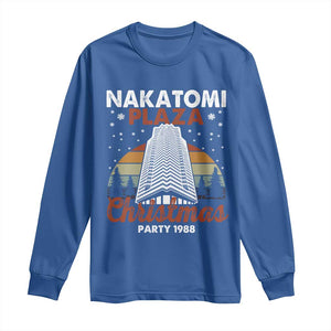 Nakatomi Plaza Christmas Party 1988 Long Sleeve Shirt Xmas Gift TS10 Royal Blue Print Your Wear