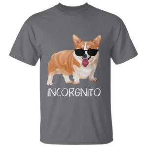 Incorgnito Funny Welsh Corgi Owner Dog Lover T Shirt TS10 Charcoal Print Your Wear
