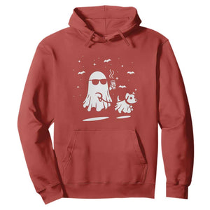 Halloween Ghost Dog Hoodie Retro Spooky Season Boo Sheet TS10 Red Print Your Wear