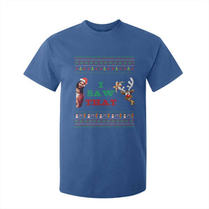 Jesus I Saw That Meme T Shirt For Kid Funny Ugly Christmas Religious Christian TS10 Royal Blue Print Your Wear
