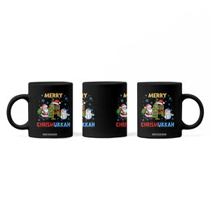 Merry Chrismukkah Coffee Mug Happy Christmas Hanukkah Jewish Santa Snowman TS10 Print Your Wear