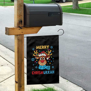 Merry Chrismukkah Garden Flag Jewish Happy Christmas Hanukkah Reindeer Menorah TS10 Print Your Wear