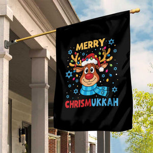 Merry Chrismukkah Garden Flag Jewish Happy Christmas Hanukkah Reindeer Menorah TS10 Print Your Wear