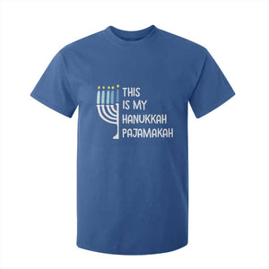 Funny Hanukkah Pajama T Shirt For Kid This is My Pajamakah Gift Chanukah TS10 Royal Blue Print Your Wear