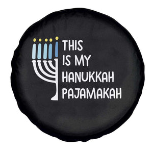 Funny Hanukkah Pajama Spare Tire Cover This is My Pajamakah Gift Chanukah TS10 Print Your Wear