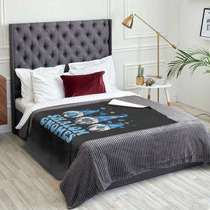Happy Hanukkah Throw Blanket Retro Groovy Eight Nights Lights TS10 Print Your Wear