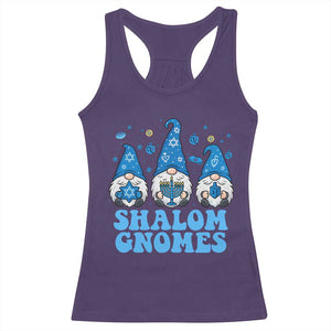 Happy Hanukkah Racerback Tank Top Retro Groovy Eight Nights Lights TS10 Purple Print Your Wear