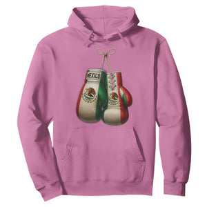Mexican Boxing Gloves Hoodie Retro Vintage Mexico Flag Boxer TS10 Azalea Print Your Wear